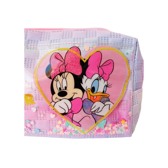 Minnie Mouse & Daisy Duck Iridescent Cosmetic Bag – Travel Pouch – Brand New - Picture 2 of 5